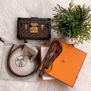 Authentic Hermes Belt Buckle GHW 32mm Size 85